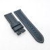 Dark Blue Waxy Calf Leather Wirst Strap 24mm - 22mm for PAM RADIOMIR LUMINOR Watch