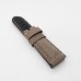 Green Calf Leather Folding Deployment Clasp Band Strap 24mm - 22mm For PAM PAM111 Watch