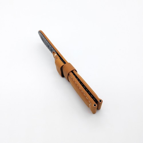 24mm / 22mm Brown Calf Suede Leather Band Strap for PAM RADIOMIR LUMINOR Watch