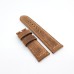 24mm / 22mm  Dark Brown Calf Leather for 22mm Tang buckle PAM Strap Watch Band Premium Quality Watchband Accessories