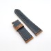 24mm / 22mm  Dark Brown Calf Leather for 22mm Tang buckle PAM Strap Watch Band Premium Quality Watchband Accessories