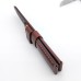 24mm / 22mm Brow Waxy Calf Leather Strap Watch Band For 22mm Folding PAM Clasp Watch