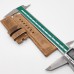 24mm / 22mm Brown Calf Leather Strap Watch Band for PAM RADIOMIR LUMINOR