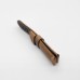 24mm / 22mm Brown Calf Leather Strap Watch Band for PAM RADIOMIR LUMINOR