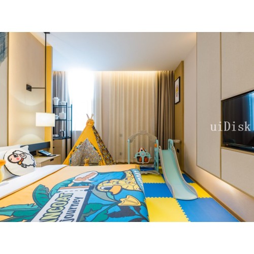 Customized hotel furniture full guest room bed five-star hotel