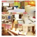 Customized hotel furniture full guest room bed five-star hotel