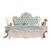 Double bed master bedroom luxury solid wood bed family small family luxury princess bed