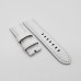 Bamboo Crocodile White Calf Leather Band Strap for PAM LUNMINOR RADIOMIR Watch Band Accessories 24mm/22mm