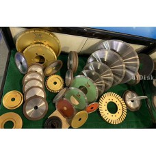 Ceramic tile cutting blade ultra thin diamond brazed stone diamond emery grinding disc angle grinder slotting saw blade