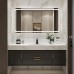 Modern luxury hand washing basin cabinet intelligent toilet washing table bathroom cabinet