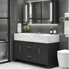 Modern luxury hand washing basin cabinet intelligent toilet washing table bathroom cabinet