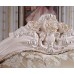 Royal Furniture Wood carving flower living room American luxury whole set garden sofa