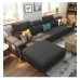 Nordic style small family living room fabric sofa imperial concubine furniture combination set